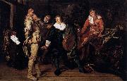 Pieter Codde Actors Changing Room oil painting
